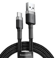 Baseus CATKLF-UG1 USB-kabel 3 m USB A USB C Zwart - thumbnail