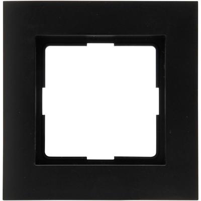 KOPP Athenis HK07 Afdekraam 1-Voudig Mat Zwart - Stijlvol Design