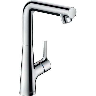 Hansgrohe Talis Ss wastafelkraan 210 120° draaibaar met waste chroom 72105000 Hansgrohe Talis Ss wastafelkraan 210 120° draaibaar met waste chroom 72105000
