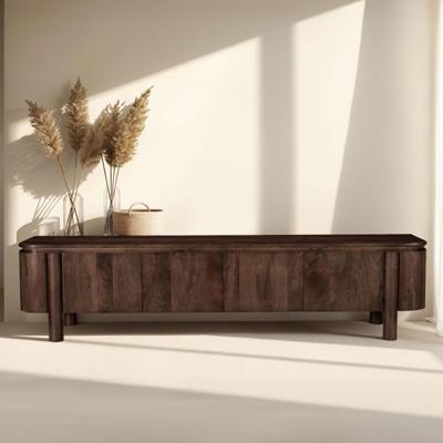 Livingfurn TV-meubel 'Salano' Mangohout, 210cm, kleur Bruin