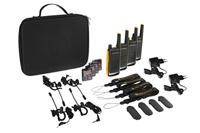 Motorola Talkabout T82 Extreme Quad Pack twee-weg radio 16 kanalen Zwart, Oranje - thumbnail