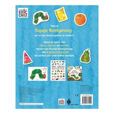 Rupsje Nooitgenoeg magneetboek