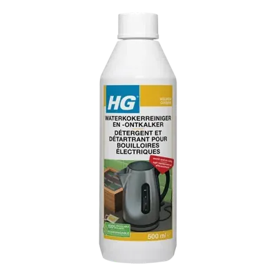 HG Waterkokerreiniger en -ontkalker 500 Milliliter HG Waterkokerreiniger en -ontkalker 500 Milliliter