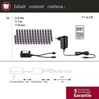 Paulmann 78888 LED-strip basisset Met connector (male) 5 m RGB 1 set(s) - thumbnail