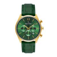 Mats Meier horloge Grand Cornier Chrono MM00122 groen - thumbnail