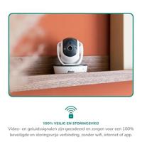 Alecto DVM200XL Babyfoon Wit/Grijs - thumbnail