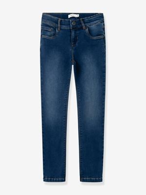 Pyjama biologisch katoen jongen blauwzwart denim