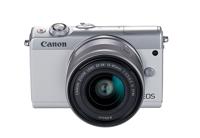 Canon EOS M100 Digitale Camera Kit 24,2MP CMOS 6000 x 4000 pixels, CMOS, Full HD, Touchscreen, Wit - thumbnail