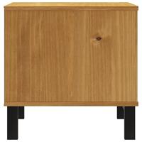 Bijzettafel FLAM 50x50x50 cm massief grenenhout - thumbnail