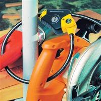 Antidiefstalapparaat - MASTER LOCK - Python 8433EURD - Verstelbare lengte van 30 cm tot 1,8 m - Gedraaid staal - Zwart - thumbnail