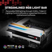 G.Skill Trident Z5 RGB Werkgeheugenset voor PC Retail DDR5 32 GB 2 x 16 GB On-die ECC 6000 MHz 288-pins DIMM CL36 F5-6000J3636F16GX2-TZ5RW - thumbnail