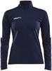 Craft 1905625 Progress Halfzip Tee LS W - Navy/White - L - thumbnail