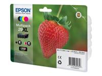 Epson Strawberry 29XL CMYK Origineel Zwart, Cyaan, Magenta, Geel 1 stuk(s) Hoog (XL) rendement - thumbnail