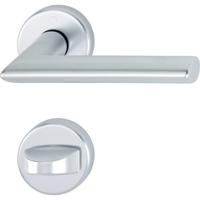 Hoppe deurkruk met wc-rozet - Stockholm - deurdikte 37/42mm - F1 - thumbnail