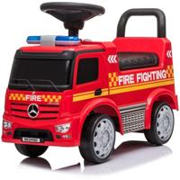 Brandweerwagen Sonic Mercedes Truck Actros Rood - thumbnail
