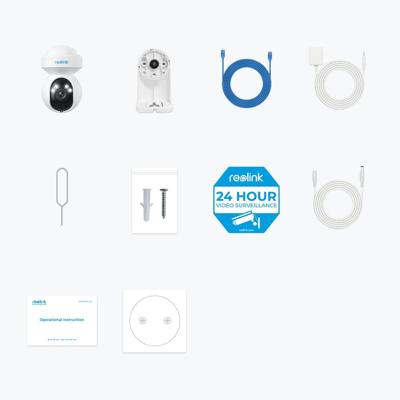 Reolink Netzwerkkamera E Series E560 IP Bewakingscamera WiFi 3840 x 2160 Pixel Reolink Netzwerkkamera E Series E560 IP Bewakingscamera WiFi 3840 x 2160 Pixel