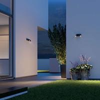 Steinel tuinspotlight met sensor spot duo sensor zwart - thumbnail
