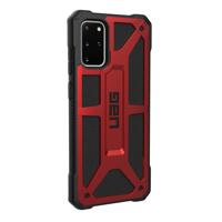 UAG Rugged Case for Samsung Galaxy S20+ (6.7-inch screen) - Monarch Crimson - Achterzijde behuizing voor mobiele telefoon - robuust - polycarbonaat, eersteklas nerfleder, legeringmetaal - karmozijnrood - 6.7 - thumbnail