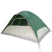 VidaXL Koepeltent 6-persoons waterdicht groen - thumbnail