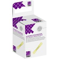 TRU COMPONENTS T1904C070 Stootverbinder Met krimpkous 4 mm² 6 mm² Volledig geïsoleerd Geel 10 stuk(s) - thumbnail