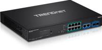 TrendNet TPE-3012LS Netwerk switch 10 / 100 / 1000 MBit/s PoE-functie - thumbnail