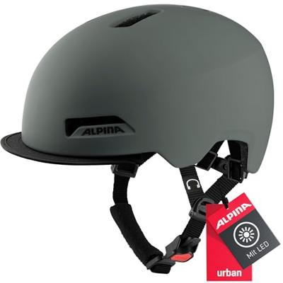 Olympic Sportswear Alpina sports urban helm brooklyn 57-61 mat grijs