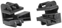 HellermannTyton Beam Clamp B with foam-PA6GF30-BK Bevestigingssokkel Insteekbaar 151-01186 Zwart 1 stuk(s) - thumbnail