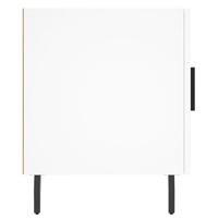 Nachtkastjes 2 st 40x40x50 cm bewerkt hout wit - thumbnail