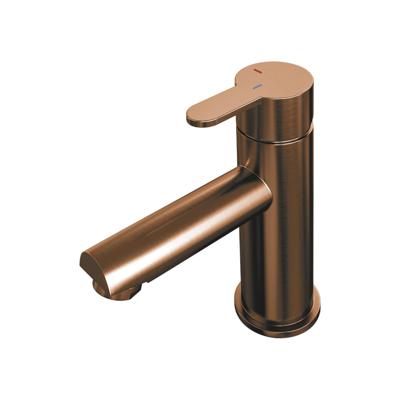Brauer Copper Edition Wastafelmengkraan opbouw - laag - model d - PVD - geborsteld koper 5-GK-001-HD4