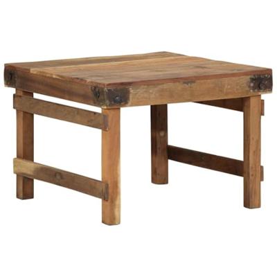 Salontafel Bruin 60 x 55 x 40 cm massief gerecycled hout