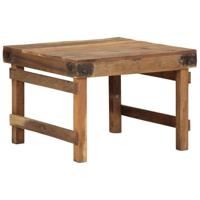Salontafel Bruin 60 x 55 x 40 cm massief gerecycled hout - thumbnail