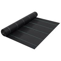 VidaXL Worteldoek 2x25 m pp zwart - thumbnail