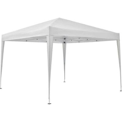 Opvouwbaar tuinpaviljoen - Wit frame en ecrukleurig dak - 3 x 3 m - Inclusief draagtas Opvouwbaar tuinpaviljoen - Wit frame en ecrukleurig dak - 3 x 3 m - Inclusief draagtas