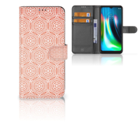 Motorola Moto G9 Play | E7 Plus | Telefoon Hoesje | Pattern Orange - thumbnail