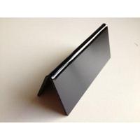 Dakstandaard ZWART acryl 130x60mm bxh - thumbnail