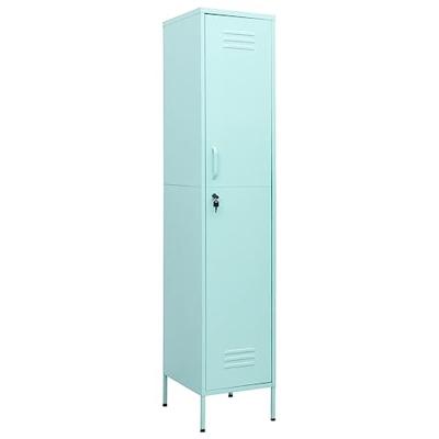 Lockerkast 35x46x180 cm staal mint