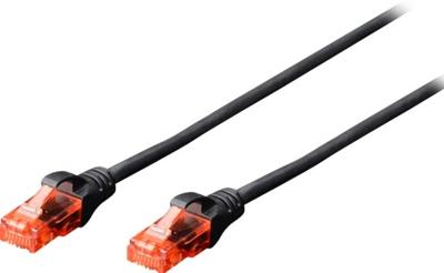 Digitus DK-1617-250 RJ45 Netwerkkabel, patchkabel CAT 6 U/UTP 25.00 m Grijs Vlambestendig, Halogeenvrij, Rond, Verdraaide paren, Onafgeschermd 1 stuk(s)
