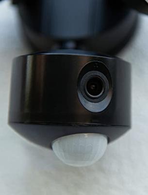 Lutec WandlampDraco zwart met camera - 7622220012