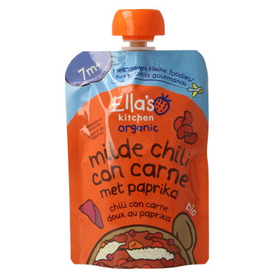 Milde chili con carne met paprika 7+ maanden bio 130 Gram