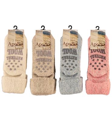 Apollo Dames wool home socks light ass. box30 Angro - Angro