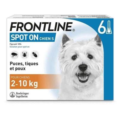 FRONTLINE Spot On dog 2-10kg - 6 pipetten FRONTLINE Spot On dog 2-10kg - 6 pipetten