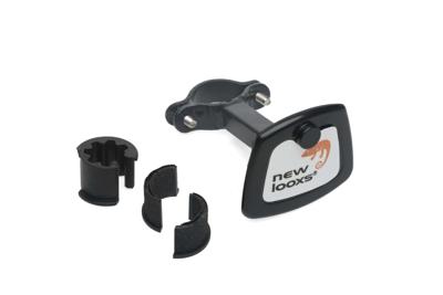 New Fietsmand toscane voor 19 liter zilver