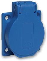 Schneider Electric PKS52B Stopcontact (inbouw) IP54, IK08 Blauw - thumbnail