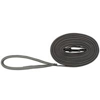 TRIXIE HONDENRIEM SLEEPLIJN FUSION GRAFIET GRIJS / PAPAYA ORANJE 10 MTRX1,7 CM - thumbnail