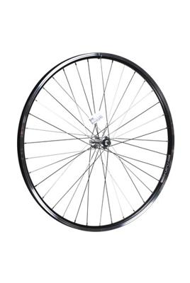 Rodi Voorwiel 28 inch 622 zwart velgrem geslepen zijkant rvs spaak