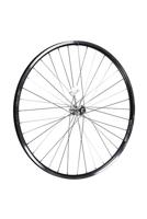 Rodi Voorwiel 28 inch 622 zwart velgrem geslepen zijkant rvs spaak - thumbnail