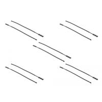 Delock 18966 Kabelbinder Zwart 10 stuk(s) - thumbnail