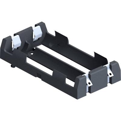 Keystone Electronics 1047 Batterijhouder Aantal cellen: 2 18650 Soldeeraansluiting (l x b x h) 77 x 40 x 15 mm