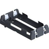 Keystone Electronics 1047 Batterijhouder Aantal cellen: 2 18650 Soldeeraansluiting (l x b x h) 77 x 40 x 15 mm - thumbnail
