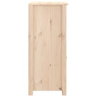 Dressoirs 2 st 40x35x80 cm massief grenenhout - thumbnail